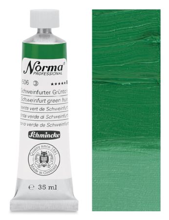Olejová barva Norma 35ml – 506 Schweinfurt green hue