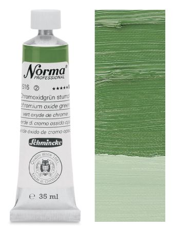 Olejová barva Norma 35ml – 516 chromium oxide green