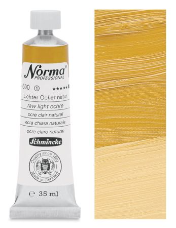 Olejová barva Norma 35ml – 600 raw light ochre