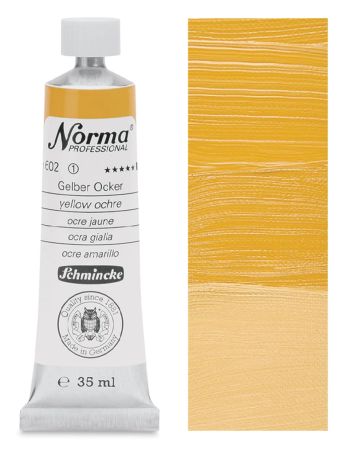 Olejová barva Norma 35ml – 602 yellow ochre