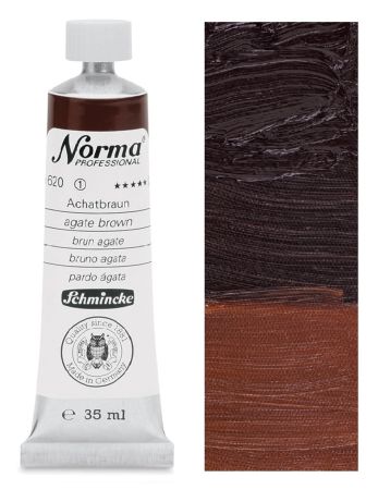 Olejová barva Norma 35ml – 620 agate brown