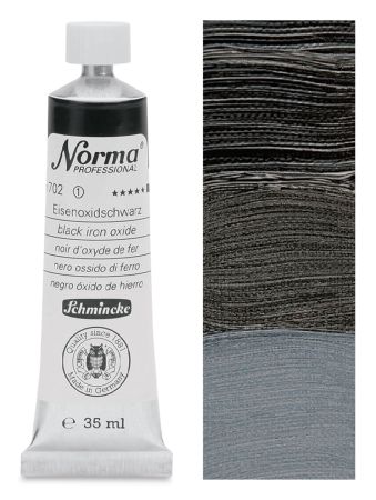 Olejová barva Norma 35ml – 702 black iron oxide