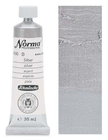 Olejová barva Norma 35ml – 800 silver