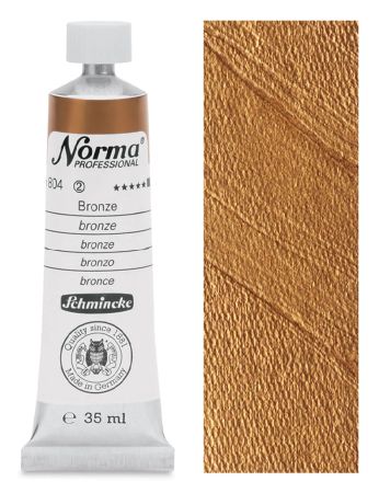 Olejová barva Norma 35ml – 804 bronze