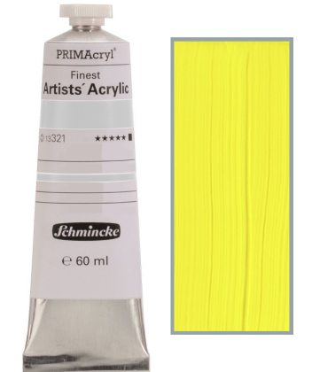 Akrylová barva PrimAcryl 60ml – 205 lemon yellow