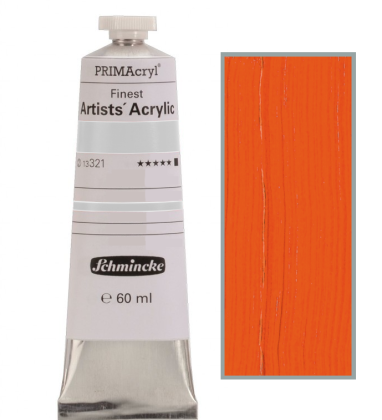 Akrylová barva PrimAcryl 60ml – 215 brilliant orange
