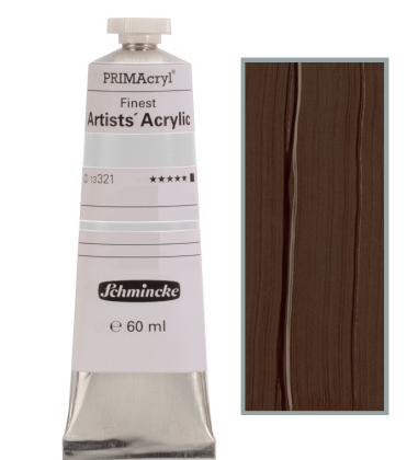 Akrylová barva PrimAcryl 60ml – 684 natural burnt umber