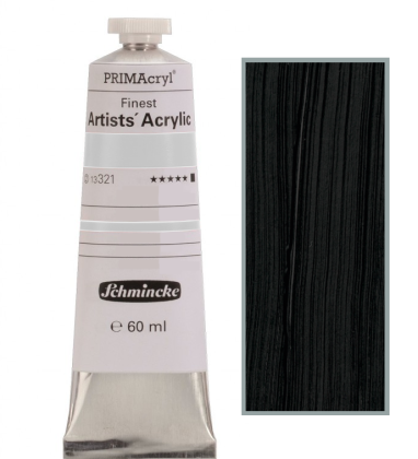 Akrylová barva PrimAcryl 60ml – 792 ivory black