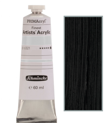 Akrylová barva PrimAcryl 60ml – 793 black