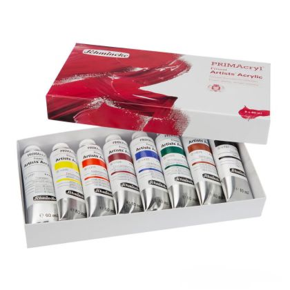 Sada akrylových barev Primacryl 8x60ml