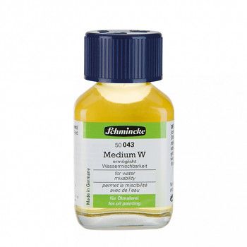 Medium W pro vodouředitelnost olejových barev 60ml