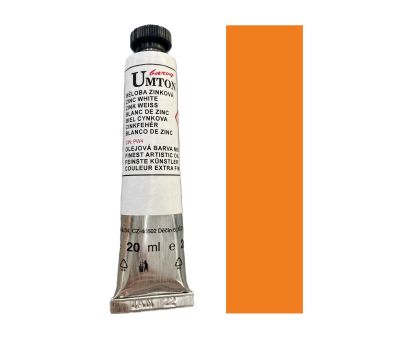 Olejová barva Umton 20ml – 0014 kadmium oranžové světlé