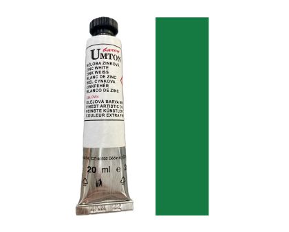 Olejová barva Umton 20ml – 0036 Permanentní zeleň střední
