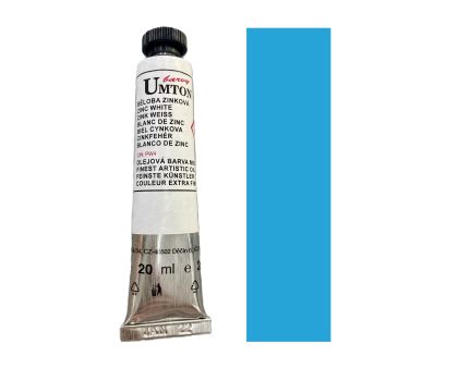 Olejová barva Umton 20ml – 0072 modř azurová
