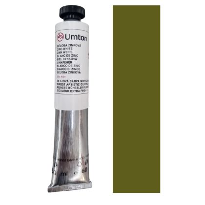 Olejová barva Umton 60ml – 0058 zem zelená česká imitace