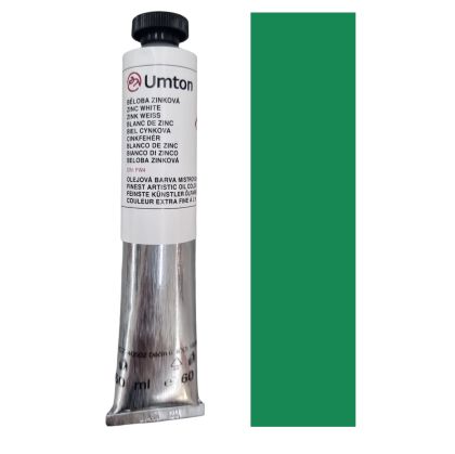 Olejová barva Umton 60ml – 0060 zeleň kobaltová světlá