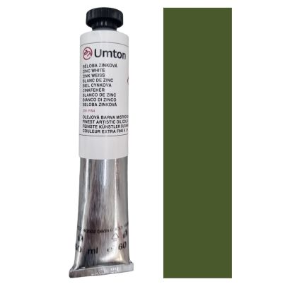 Olejová barva Umton 60ml – 0071 zem zelená česká