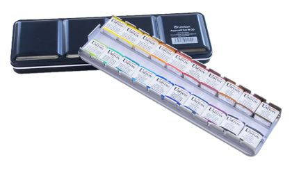 Akvarelové barvy Umton sada 20 ks v kovové kazetě