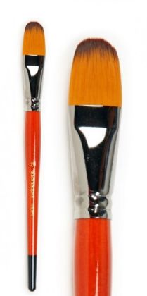 Plochý zaoblený štětec 1097FR krátký – velikost 2