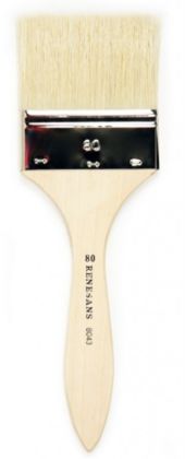 Přírodní široký štětec 8043 dlouhý – velikost 30