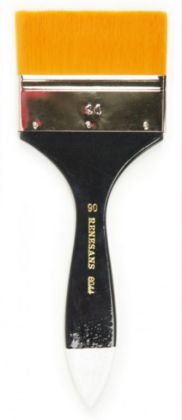 Syntetický široký štětec 8044 krátký