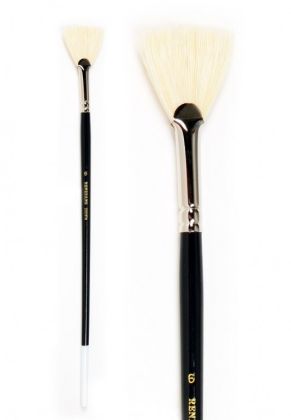 Vějířovitý štětec 2001FN přírodní – velikost 3