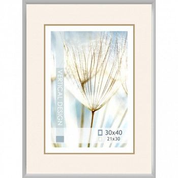 Hliníkový rám stříbrný 30x40cm