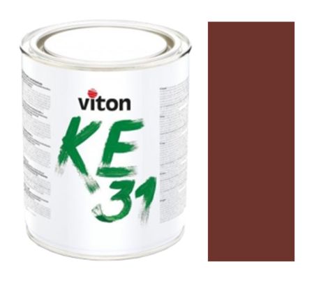 Samozákladující rozpouštědlová 3v1 barva KE 31/RAL 3009 - červenohnědá 0,7kg