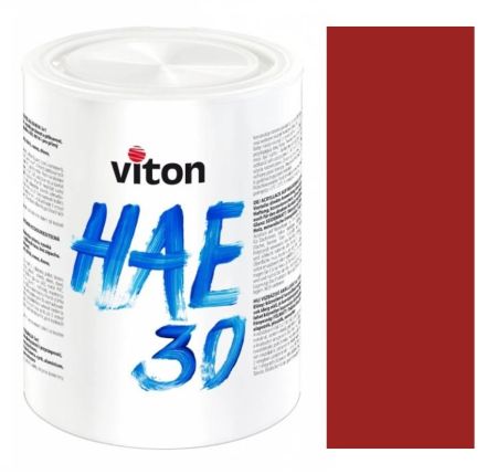 Vodouředitelná barva 3v1 HAE 30/RAL 3002 - ČERVENÁ CHILLI 0,7kg