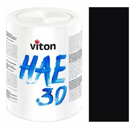 Vodouředitelná barva 3v1HAE 30/RAL 9005 - ČERNÁ 0,7kg