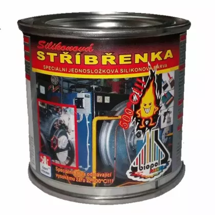 Stříbřenka silikon. 0911 žáruvzdorná do 500° 