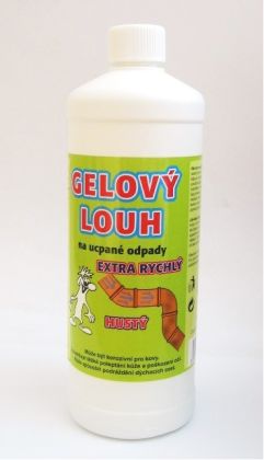 Gelový louh 1kg  - čistič odpadů