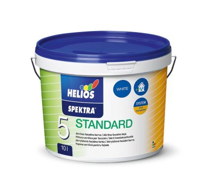 SPEKTRA STANDARD fasádní akrylátová barva - Bílá 10L