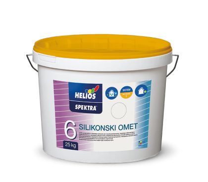SPEKTRA fasádní omítka silikonová - 1,5 zrno-hlazená 25kg
