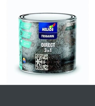 TESSAROL Direct 3v1 - RAL 7016 šedý 0,2 l