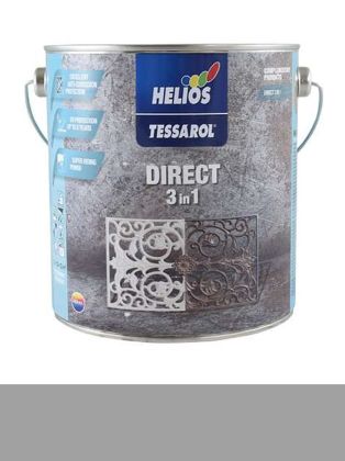 TESSAROL Direct 3v1 - RAL 9006 stříbrný 2,5L/ks