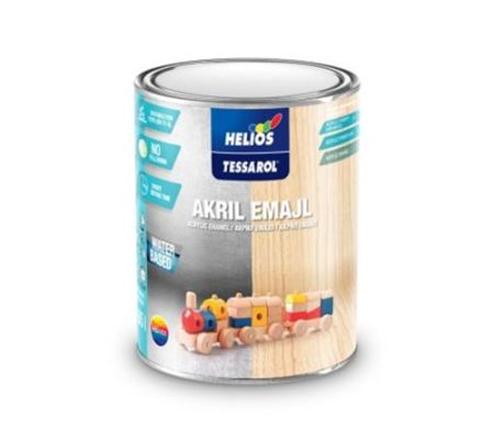 TESSAROL email vodouředitelný SATIN bílý 0,65L