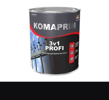 Komaprim 3v1 PROFI - RAL 9005 černý 0,75 l