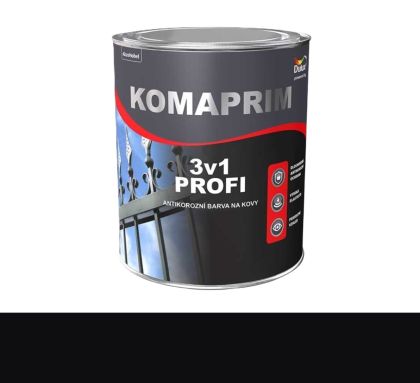 Komaprim 3v1 PROFI - RAL 9005 černý 2,5 l
