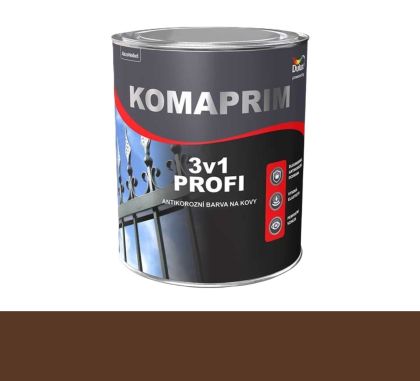 Komaprim 3v1 PROFI - RAL 8011 středně hnědý 2,5 l
