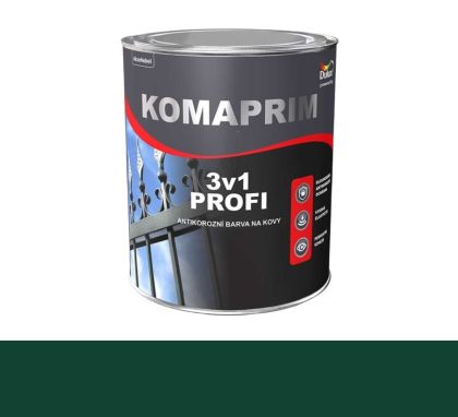 Komaprim 3v1 PROFI - RAL 6005 tmavě zelený 0,75 l