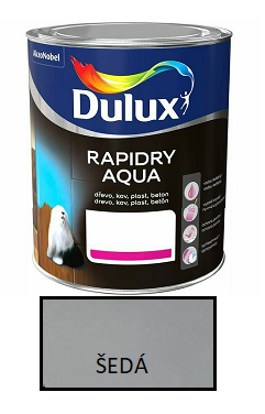 DULUX Rapidry Aqua šedá 0,75L