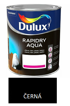 DULUX Rapidry Aqua černá 0,75L