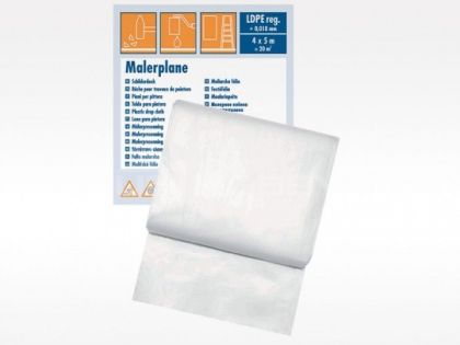 Zakrývací folie 4x5m LDPE 
