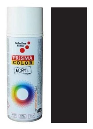 Sprej Prisma Color 400ml, RAL 9005M černá matná