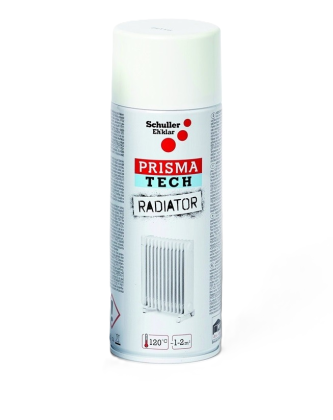 Sprej Prisma Color 400ml na topná tělesa do 120°C RAL 9010 bílý