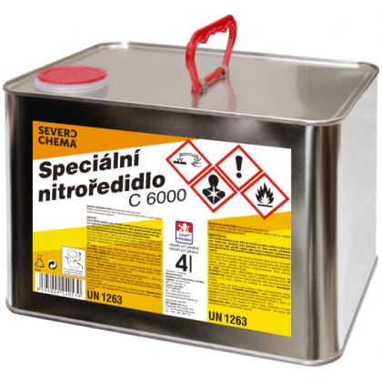 Nitroředidlo speciální C 6000 - 4 l 