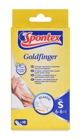 Rukavice GOLDFINGER 7/S | 10ks