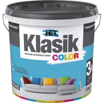 Het Color Klasik 1,5kg modrý tyrkysový 0487