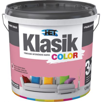 Het Color Klasik 1,5kg růžový 0837